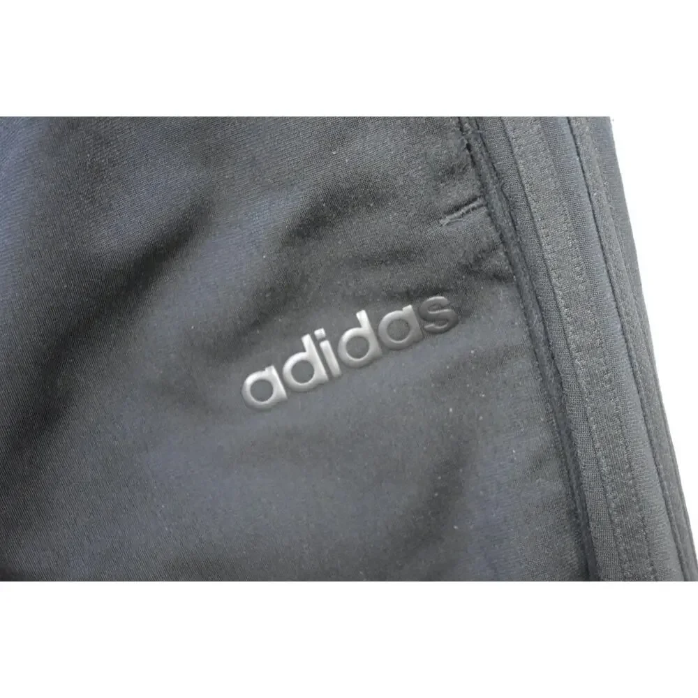 Adidas Sweat Pants Performance Striped‎ Athletic With Pockets Mens Size Large